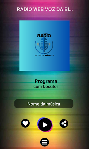 radio web voz da bíblia Screen 2