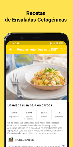 Recetas keto - low carb DIET screenshot 19