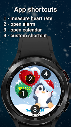 Snowing Penguin Screen 3