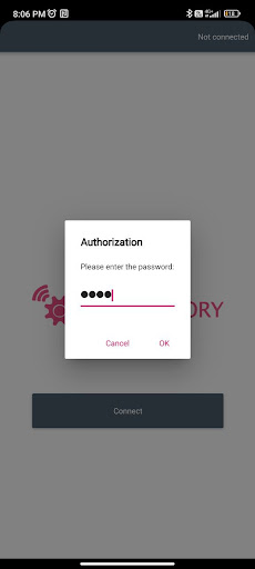 IOT Factory Configurator Screen 2