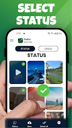 Status Saver & Video Splitter - Screenshot Image