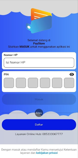 Android application PayStore.id screenshort