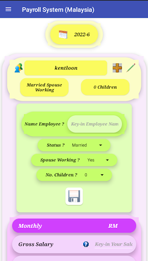Payroll System Pro Screen 3