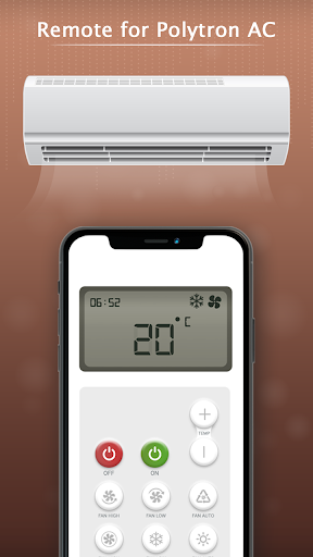 Android application Remote for Polytron AC screenshort