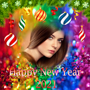 New Year photo frame 2021