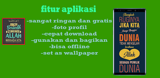 Android application Gambar Kata Islami 2024 screenshort