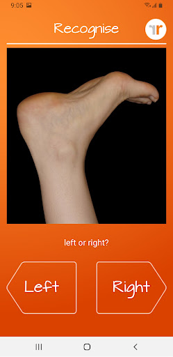 Recognise Foot Screen 3