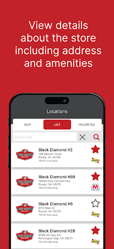 Black Diamond Markets Screen 2