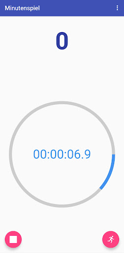 Android application Minutenspiel screenshort