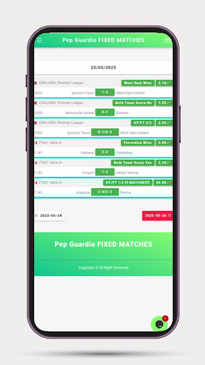 FIXED MATCHES | PEP GUARDIO screenshot 17