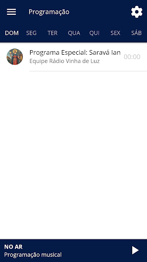 Rádio de Umbanda Vinha de Luz Screen 2