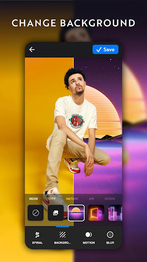 Screenshot of NeonArt Photo Editor & Effects