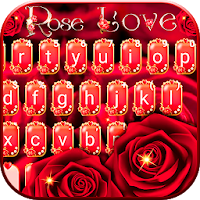 Тема для клавиатуры Rose Love