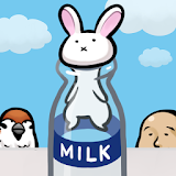 うさぎと牛乳瓶 icon