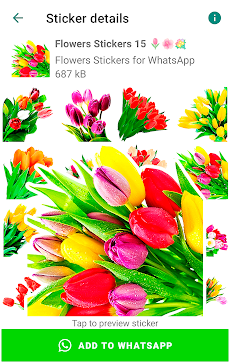 花 ステッカー バラ GIFのおすすめ画像1