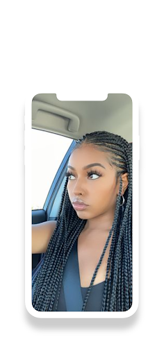 Android application Braided hairstyles screenshort