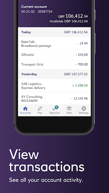 Screenshot 6 NatWest Bankline Mobile android