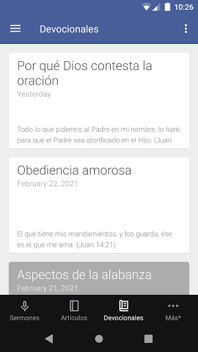 Gracia a Vosotros Screen 2