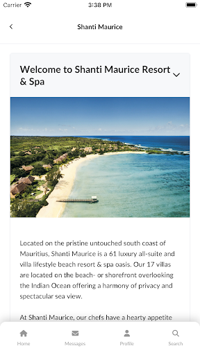 Shanti Maurice Resort & Spa Screen 2