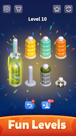 Game screenshot Nut Craze - Color Screw Puzzle mod apk