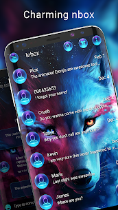 Thema Galaxy Wolf Messenger App Kostenlos 1