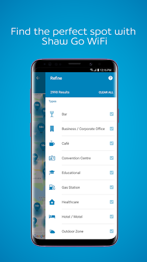 Shaw Go WiFi Finder Screen 3