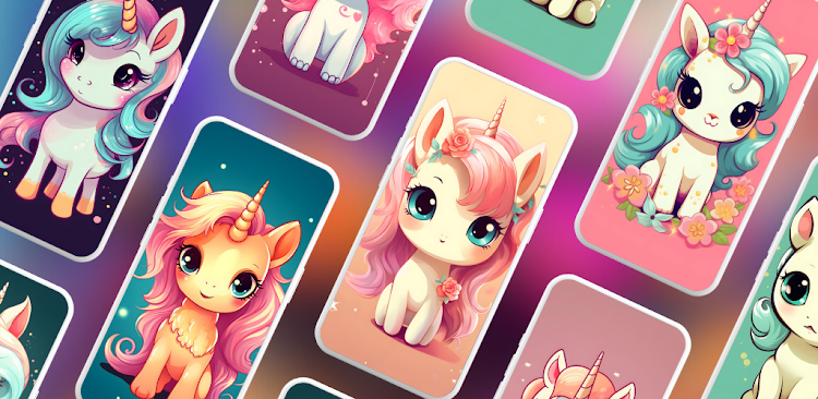 Cute Kawaii Unicorn Wallpapers - 1.0.7 - (Android)