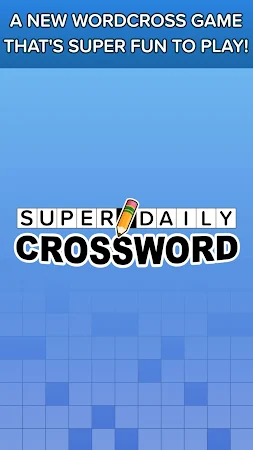 Game screenshot Super Daily Crossword Puzzles mod apk