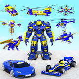 Multi Robot Car Robot Games icon