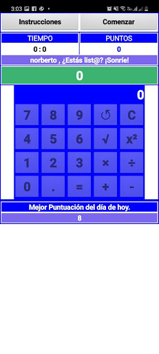 Cálculo Mental Screen 2