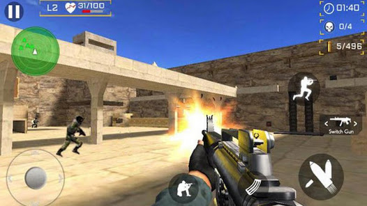 Gunner FPS Shooter Mod APK 2.6.0 (God Mode) Gallery 10