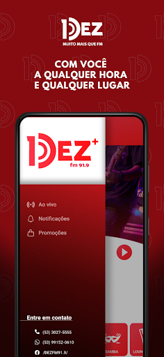 Android application DEZ FM screenshort