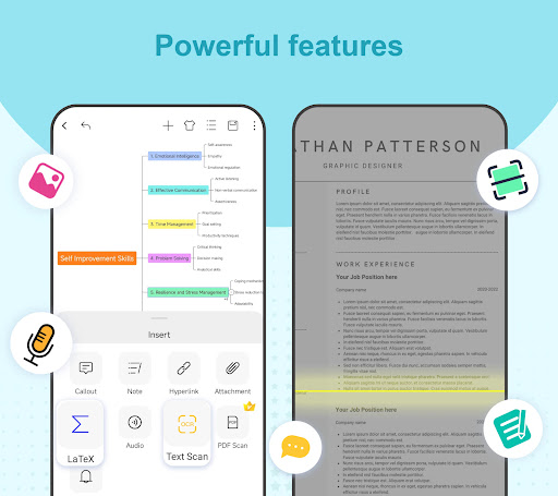 Screenshot of Nice Mind Map - Mind mapping