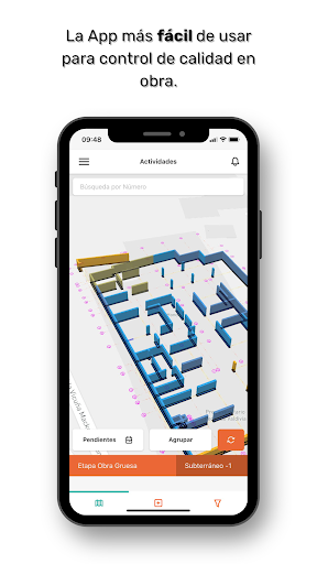 Android application OnStageObra screenshort