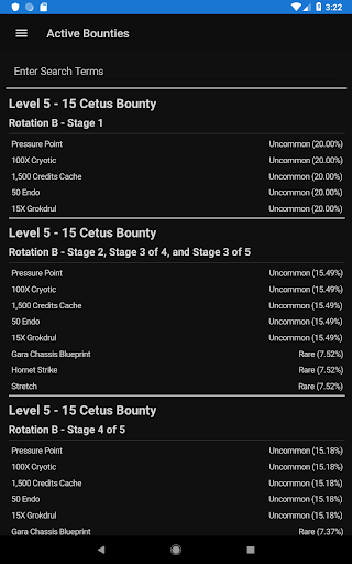 Info for Warframe Screen 3