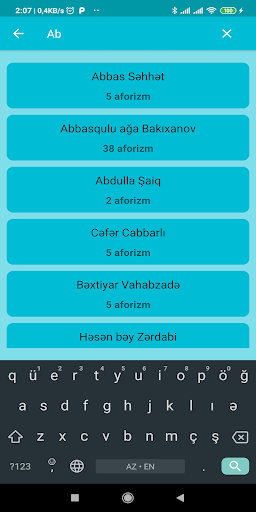 Aforizmlər Screen 3
