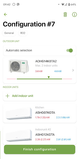 Android application Thercon Multi Selector screenshort