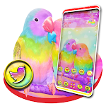 Love Birds Launcher Theme Apk
