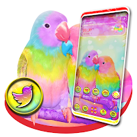 Love Birds Launcher Theme