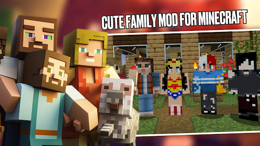 Cute Family Mod for Minecraft