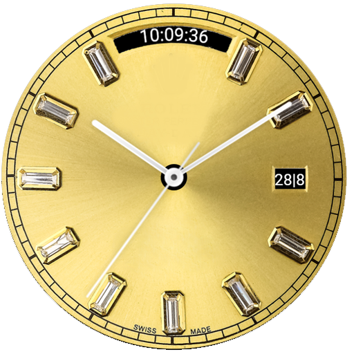 Luxury Golden Watch Face 1.0.0 Icon