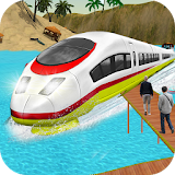 Water Train Driving Free icon