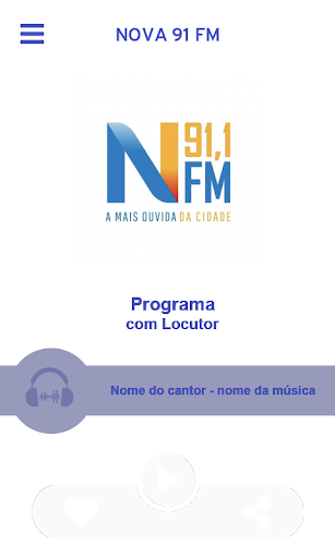 Nova 91 Fm Screen 2