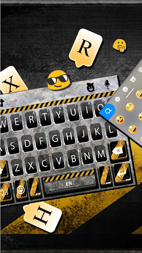 Metal Warning Line Keyboard Th Screen 3