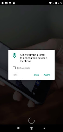 Human eTime Screen 2