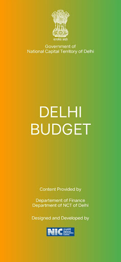 Android application Delhi Budget screenshort