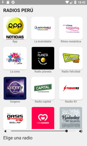 Android application Radio FM Perú 2024 screenshort