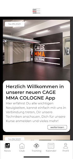 CAGE MMA COLOGNE Screen 3