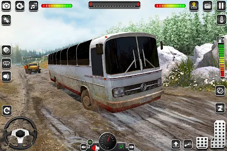 Offroad Mud Bus Driving Games