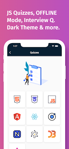Screenshot of Learn JavaScript: Learn & Code